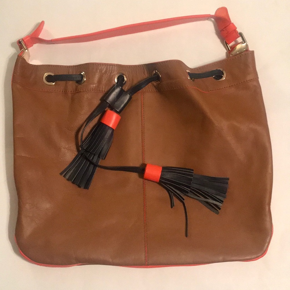 Boden leather bucket bag - great piece!